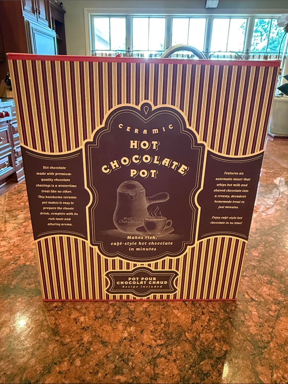 Williams Sonoma NIB Hot Chocolate Pot